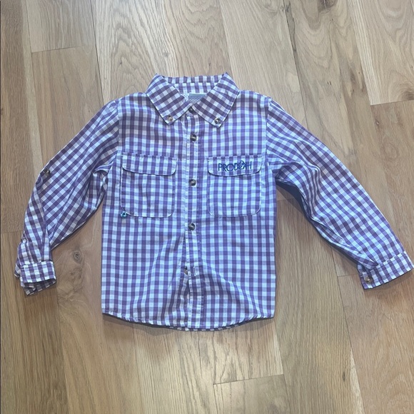 Prodoh Other - Prodoh Purple Check Button Down Shirt